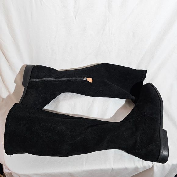 EUC Gentle Souls by Kenneth Cole Women's Emma Black Knee-High Boot Size 10M - Picture 5 of 7